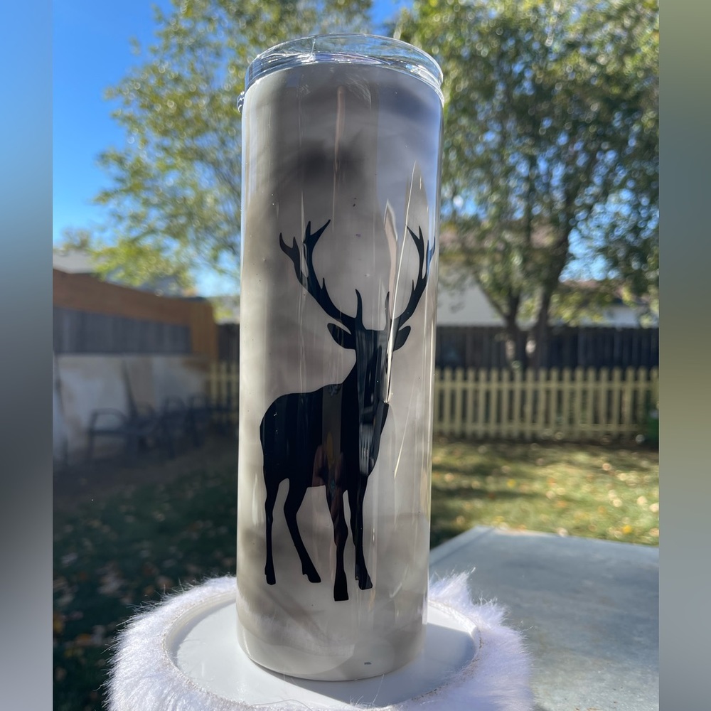 Hand made smoke tumbler